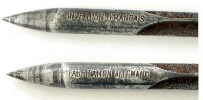 Ну ладно французы, вот почему немцы на французском писали страну производителя?