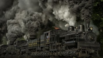 Паровозы - это всегда красиво