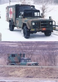 спасибо, любопытственно)
А М715 под ником KIA KM45 до сих пор, вроде, стоит на вооружении Ю.Кореи.