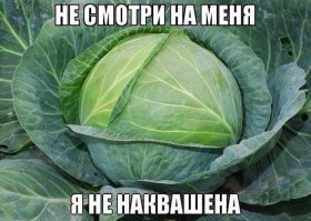 А не наквасить ли нам капусты?