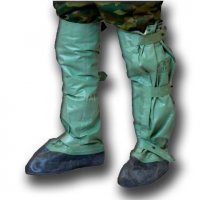 Бахилы. Спасут речку от несанкционированной постройки моста.