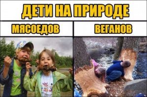 Вот до чего доводит людей добровольный отказ от мяса!