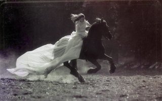 Опять скрипит потёртое седло!