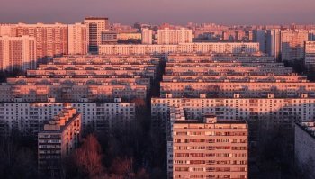 Тот же ракурс, только выше! За первыми 9-ти этажками-Чертановская ул.!