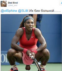 Какой допинг)) блин)) где медаль для черножопой???