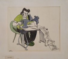 Борис Ефимов и мне нравится , но предпочитаю другого - Льва Самойлова .