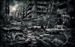 Ещё пару десятков лет и наши города будут выглядеть так...