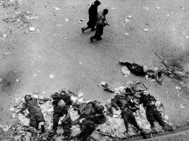 Необходимо воспроизвести также сцены повешения и расстрела милиционеров и гбистов. Борьба за свободу  выглядит так.