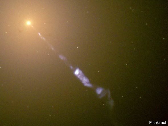 Тише, миленький, тише.
Мы уже этот вопрос обсуждали. Вот скажите, лучше со ссылками, чем обосновано Ваше утверждение, что гравитационное воздействие 4 миллионов масс на соседние НАБЛЮДАЕМЫЕ звёзды не является метрологией?
Выбросы водорода - это джеты, наблюдаемые на снимках у квазаров ещё с 70-х.

И даже от чёрной дыры звёздной массы в системе SS433 наблюдаются джеты:

И от нейтронный звезды-пульсара в Крабе М1 прекрасно видны джеты. Это режим сверхкритической аккреции, давно описанный:

Безумными количествами давить не надо, если у Вас есть желание - давайте факты по одному разберём. Честно, если Вам интересно - мне не лень будет и ссылки поискать, мы успешно запустили "Канопусы" с "Восточного", сейчас оттягиваемся сравнительно, так что время найду ;)