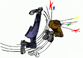 Переменка закончилась, бегом в класс.