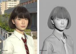 Эмм, тут нужно или быть ужратым в зюзю или слегка того, чтобы не понять что она не реальна. Толи дело, если посмотреть на Саю (Saya), вот тут возникают сомнения.