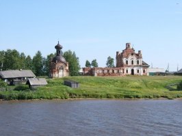 1909/2013. Церковь Спасителя и Покрова Пресвятой Богородицы. Вытегорский погост [Анхимово].
