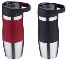 Советую рассмотреть вот такую. Взял две штуки, жене и себе. Тестов не проводил, но летом держит чай горяченным по полдня, зимой - в холодной машине за два часа остывает, субъективно, где-то до 70. По эргономике - удобнее некуда, в руке лежит хорошо, пить удобно даже за рулём, клапан работает отлично.
Единственное - стоит прилично, и в Питере не добыть, из Москвы заказывал.