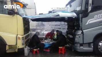 Встреча дальнобойщиков