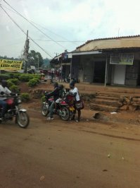 Уганда. город Энтеббе, на берегу озера Виктория, экватор