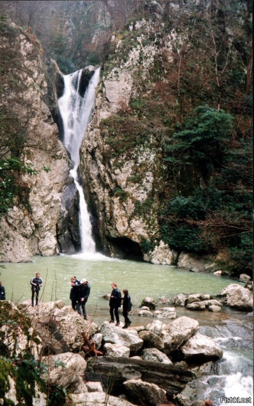 А это Агурские водопады, Белая скала ну и Лабиринт.