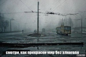 Я так, каждый день ,на работу еду и задаюсь вопросом- ну почему ,у нас всегда серо-грязная природа? Чуть красок -весной и осенью, и все.Примерно так.