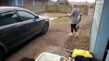 до первой мойки...