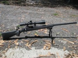Нормальный такой калибр. 308 Win. Рекламаций еще не поступало