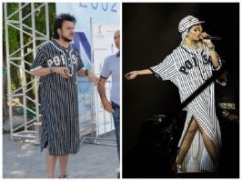 Неужто еще от Аллы Борисовны осталось? Ну какой бережливый!!!