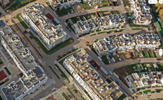 Это конечно здорово, но мне больше по душе мой район. (вид с коптера)