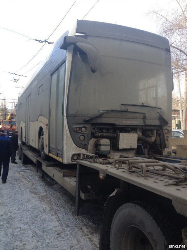 В ростовское депо поступил электробус