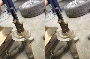 На фото новая стойка из коробки. Производитель так и написал "Апокалипсис"