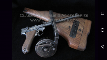 молодец! реально круто!
что касается "снайперской винтовки",  была модель карабин и артиллерийский, как и у люгера