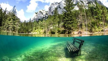 Зелёное озеро (Grüner see) в Австрии