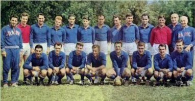 а ведь были там когда то люди.. Сборная Франции 1960