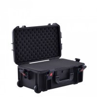 Из-за этих ограничений пришлось купить аналогичный кейс, теперь можно не переживать за технику в багажном отделении. Но правда и сам кейс 8кг весит.