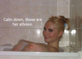 Когда раком ипут, подушку надо под локти подкладывать. )))