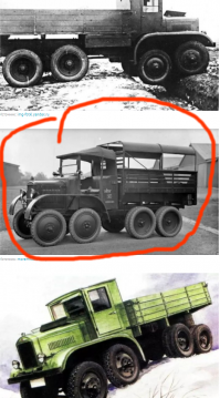 А экспериментальный Моррис 8х8 среди фото ЯГ-12 каким боком к советскому автопрому?