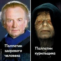 Это мем.
Началось с картинок про вред курения (на пачках сигарет которые)
Потом идею подхватили и перенесли противопоставление "хороший-плохой" на другие сферы жизни, оставив формулировку "Z здорового человека - Z курильщика".