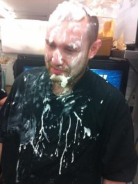 А потом докажи что это был майонез . :)