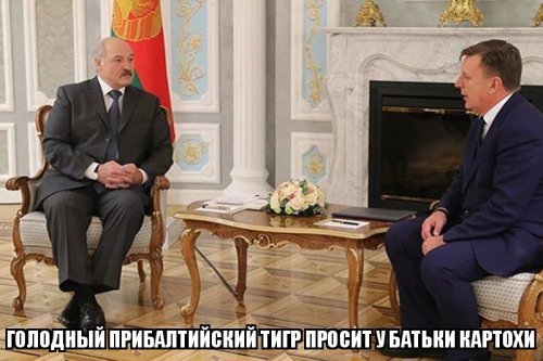 Лукашенко в лицо президенту Латвии: "Мы никогда не будем дружить против России"
