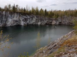 Карелию ни с чем не сравнить. Очень красивые места.
Очень приятно видеть, как Рускеала потихоньку облагораживается.