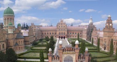 оставлю здесь. Черновцы. Черновицкий национальный университет. кому интересно погуглите