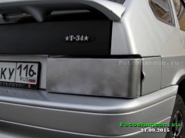 Владелец автомобиля затонировал задние фонари и дважды попал в ДТП за один день