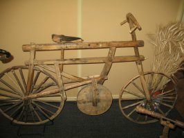 Запиленный велосипед выглядит так: