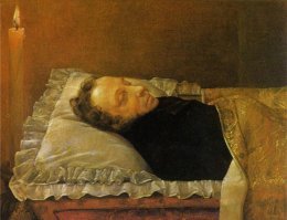 Много об этом можно рассуждать, но думаю, что некоторые случаи- это, безусловно, дань памяти. А всякие селфи с улыбкой у гроба - несомненно, глумление.
Есть традиция живописи, еще до изобретения фотографии, когда приглашенный живописец запечатлевал усопшего в гробу. Есть два таких известных посмертных портрета Пушкина,
(навскидку художников не вспомню, но известные;  гуглите кому интересно, добавлю к комменту одну из картин для примера).    Ясно дело, что привожу пример запечатленной кончины великого поэта ради примера, на самом деле это большая тема.
