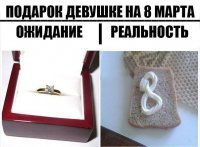 Хоть восьмёрка-то из майонеза? Или как обычно - пена для бритья?
