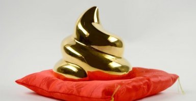 Позолоченный двигатель Toyota 2JZ-GTE с гравировкой