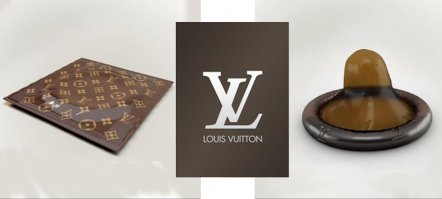 Не хватает только презервативов от Louis Vuitton по 68 баксов за упаковку