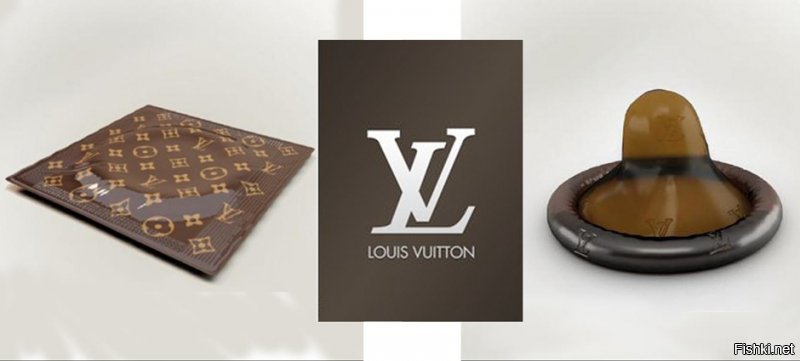 Не хватает только презервативов от Louis Vuitton по 68 баксов за упаковку