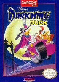 в игре он кричал, что он darkwing duck. хотя по английски черный плащ-это black mac.