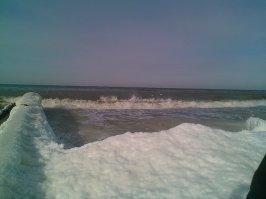 Вот ещё фотки. В тот же день. Холодина, морозяка, ветрище, но очень здорово.