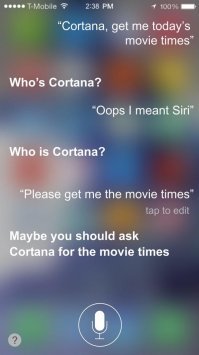 В оригинале была Кортана