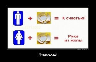Опять сексистская мутоттень ...
Такое впечатление что я живу в стране латентных пид.о.р.а.сов
