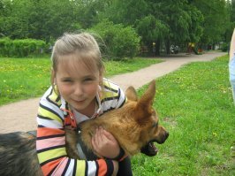 А по моему мило:) Мой собакин с лучшей подругой:)